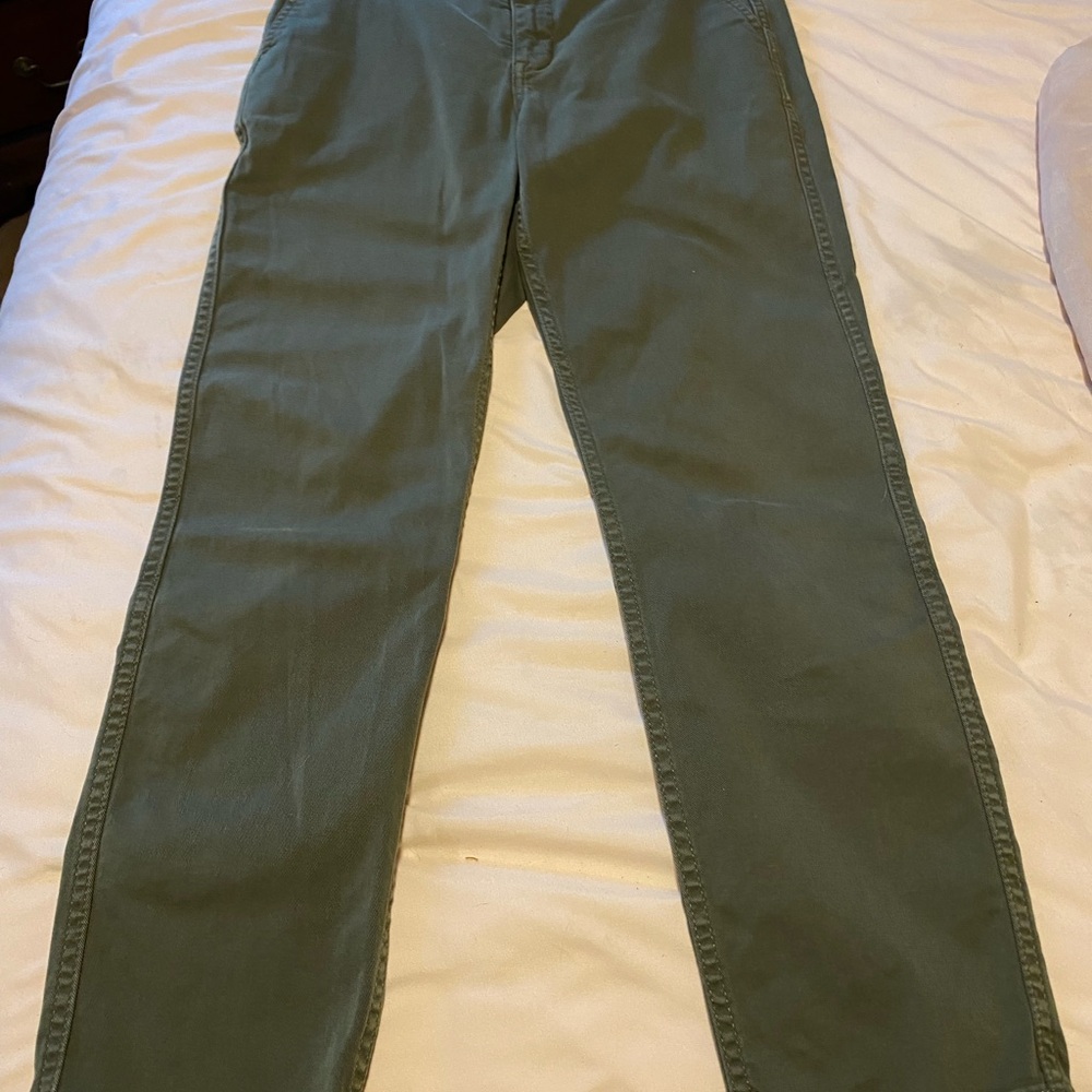 J. Crew Olive Green Pants